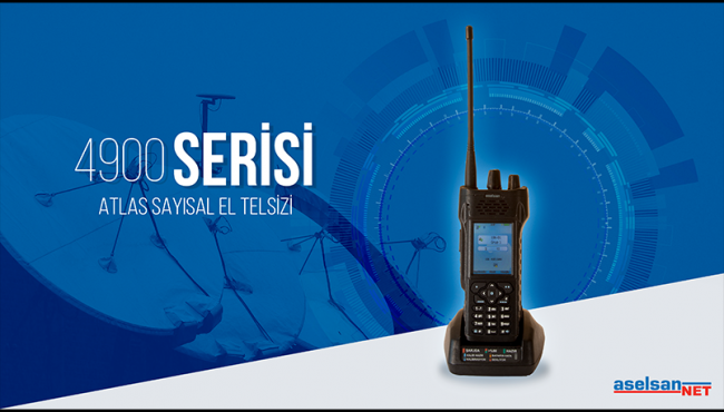 4911 VHF APCO25 GPS’li El Telsizi