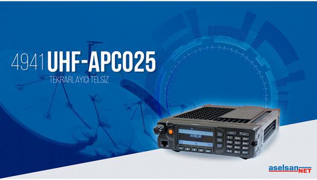 4945 UHF APCO25 Tekrarlayıcı Telsiz