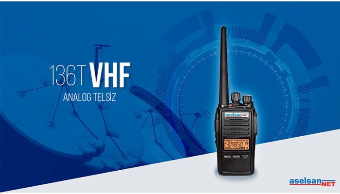 136T VHF Aselsannet Analog Telsiz