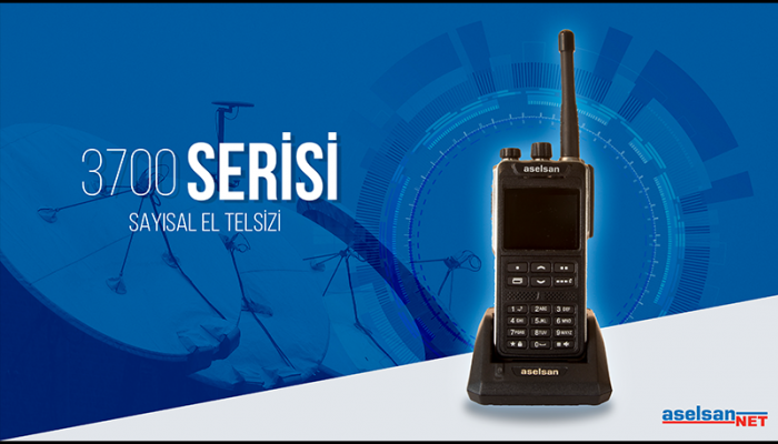 3700 VHF APCO25 El Telsizi