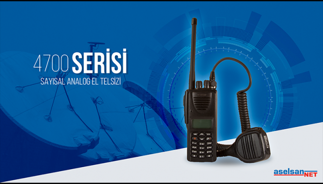 4711 VHF APCO25 El Telsizi
