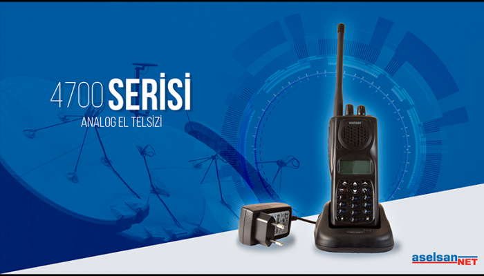 4712 VHF Analog El Telsizi