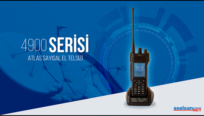 4915 UHF APCO25 GPS'li El Telsizi