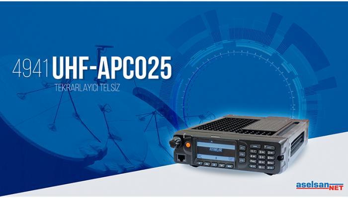 4945 UHF APCO25 Tekrarlayıcı Telsiz